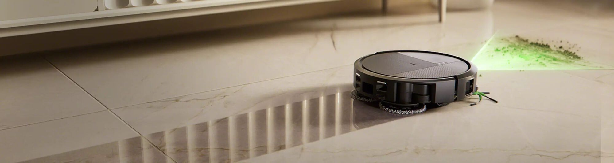 Deep-cleans floors and itself for next level cleaning